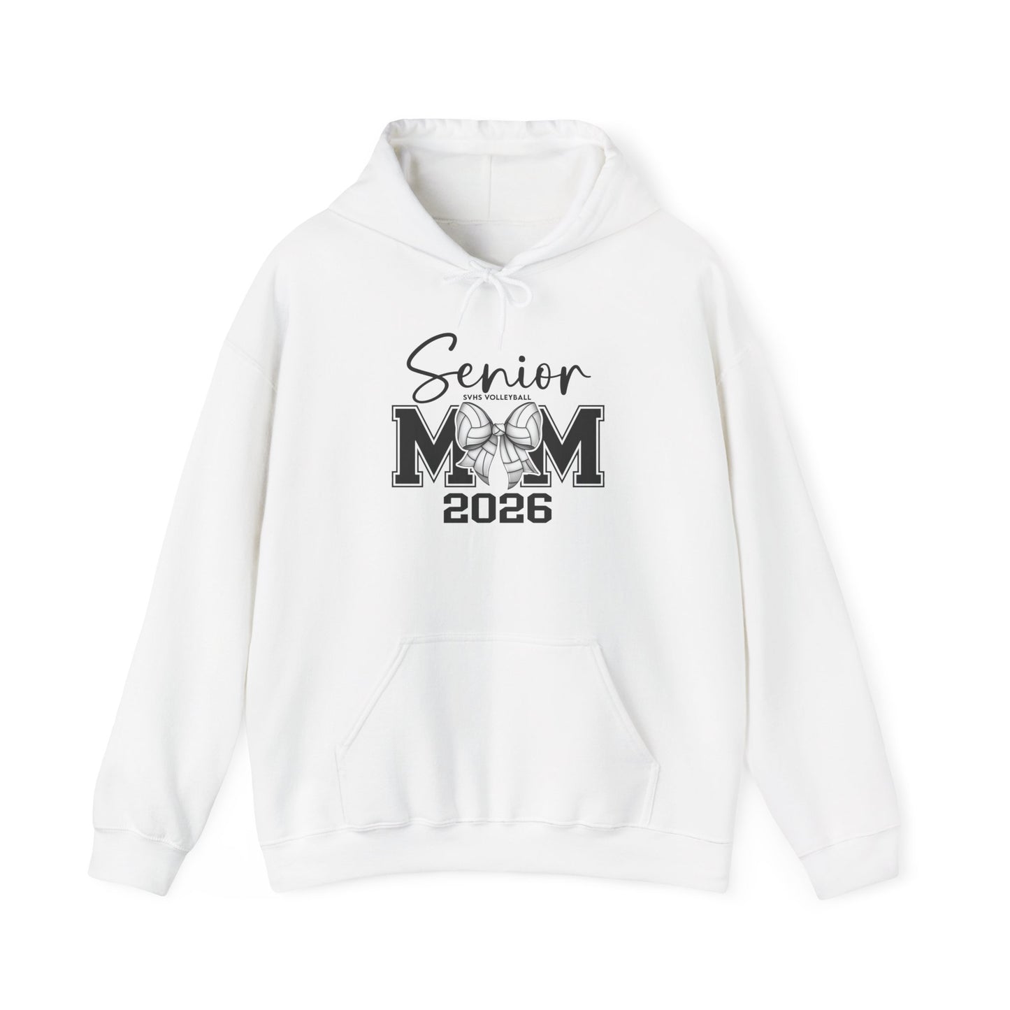 Senior Mom Volley Bow Hoodie
