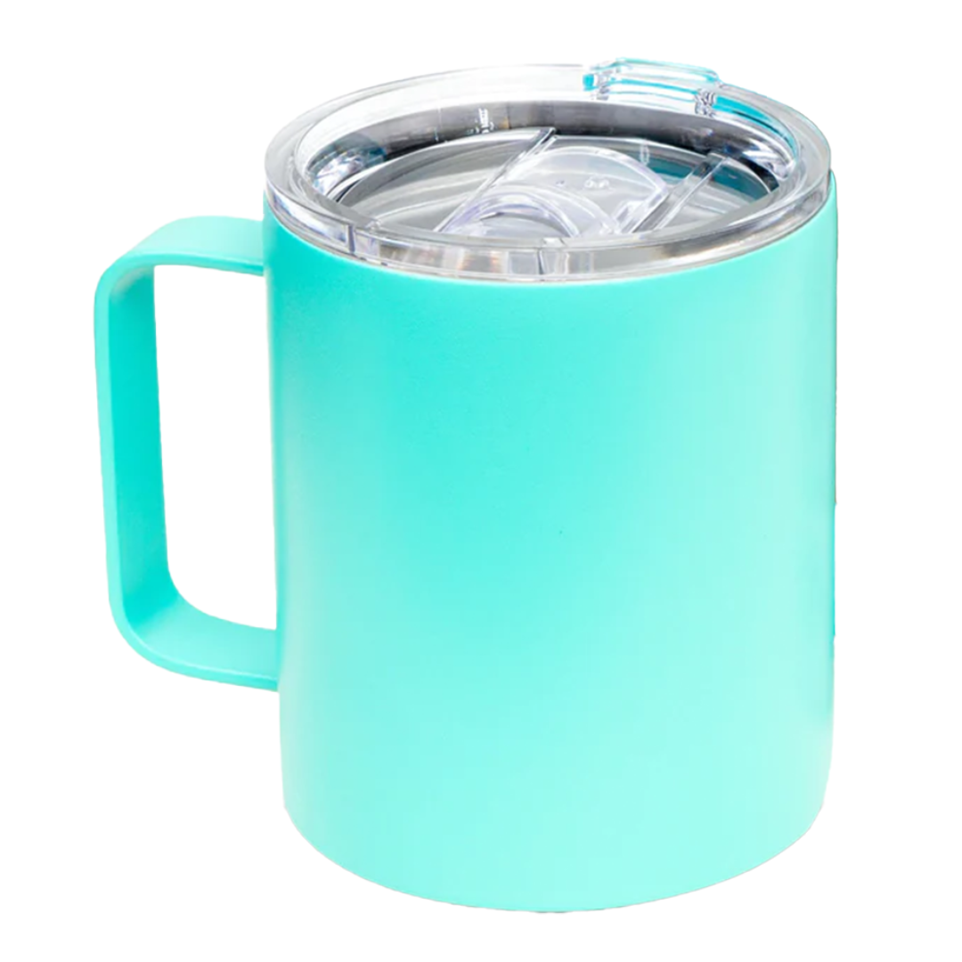 Engraved 12oz Powder Coated Coffee Mug