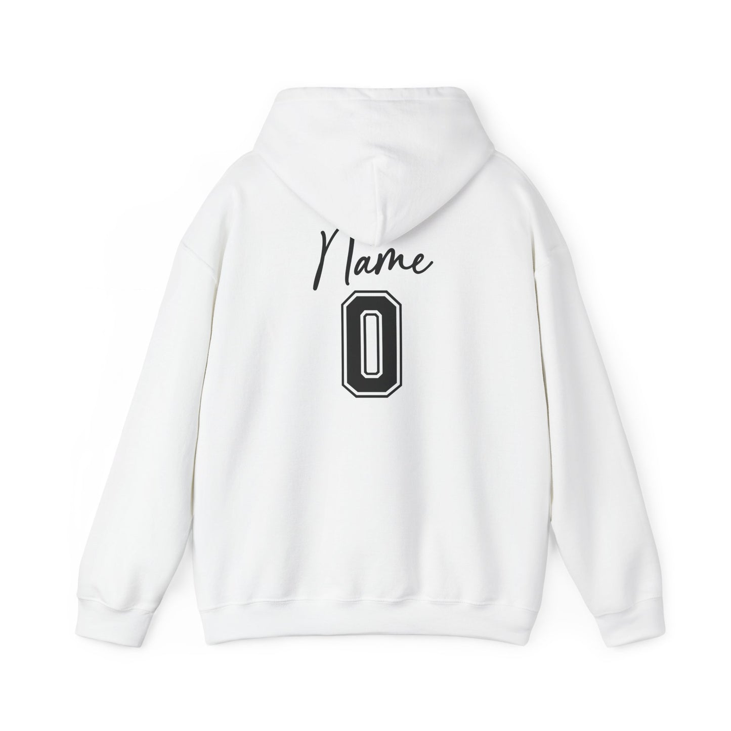 Senior Mom Volley Bow Hoodie (Front & Back Print)