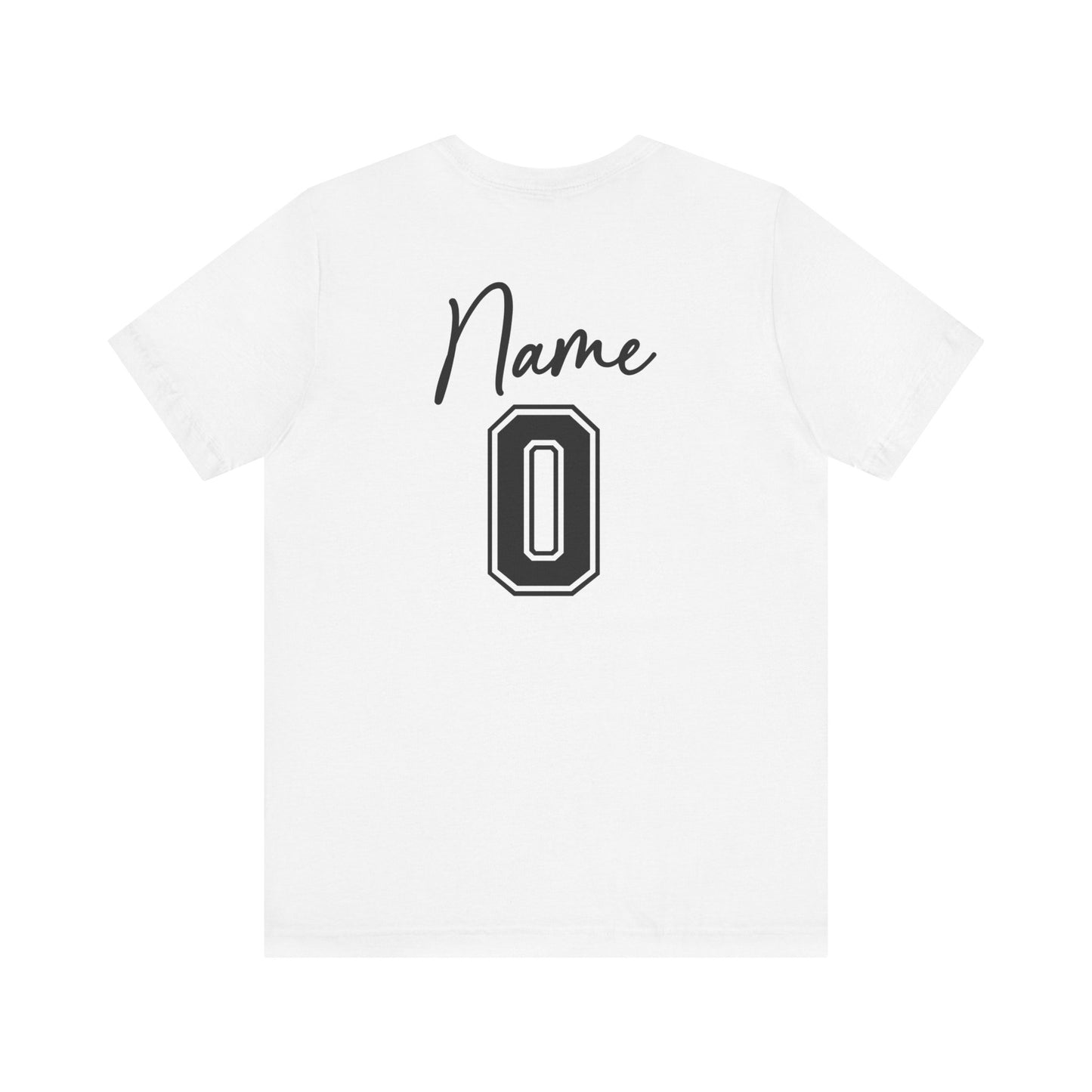 Senior Volleyball Dad Tee (Front & Back Print)