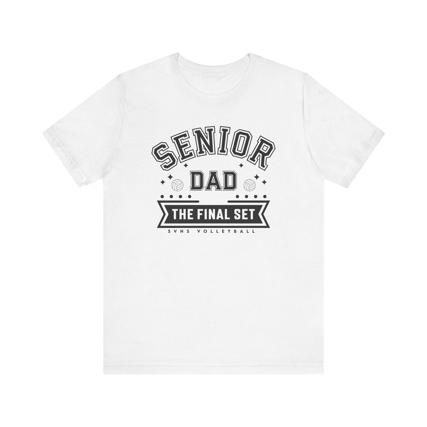 Senior Volleyball Dad Tee