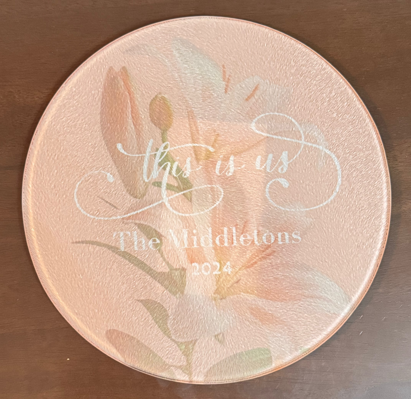 Custom Glass Cutting Board