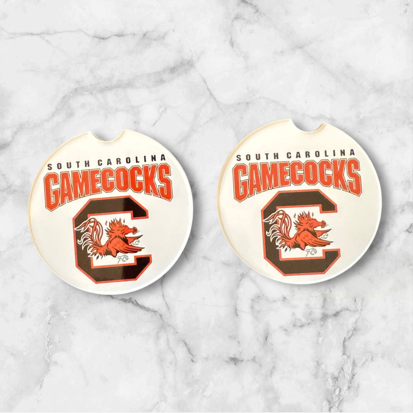 Custom Ceramic Car Cupholder Coasters