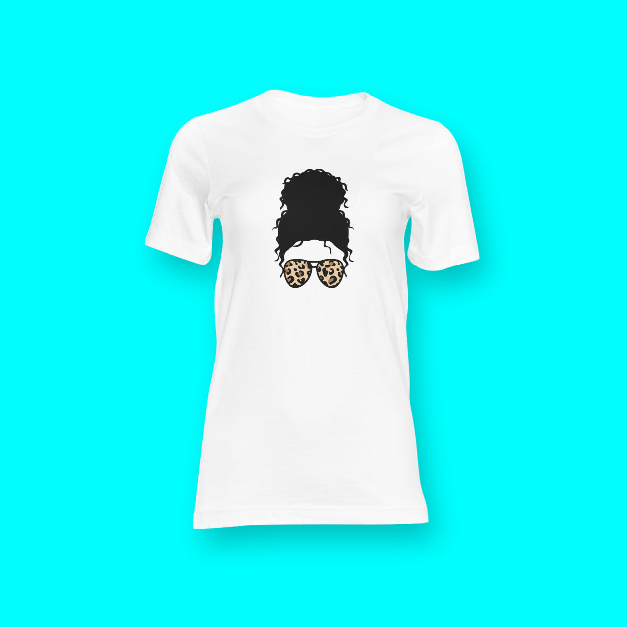 The Curly Bun Tee