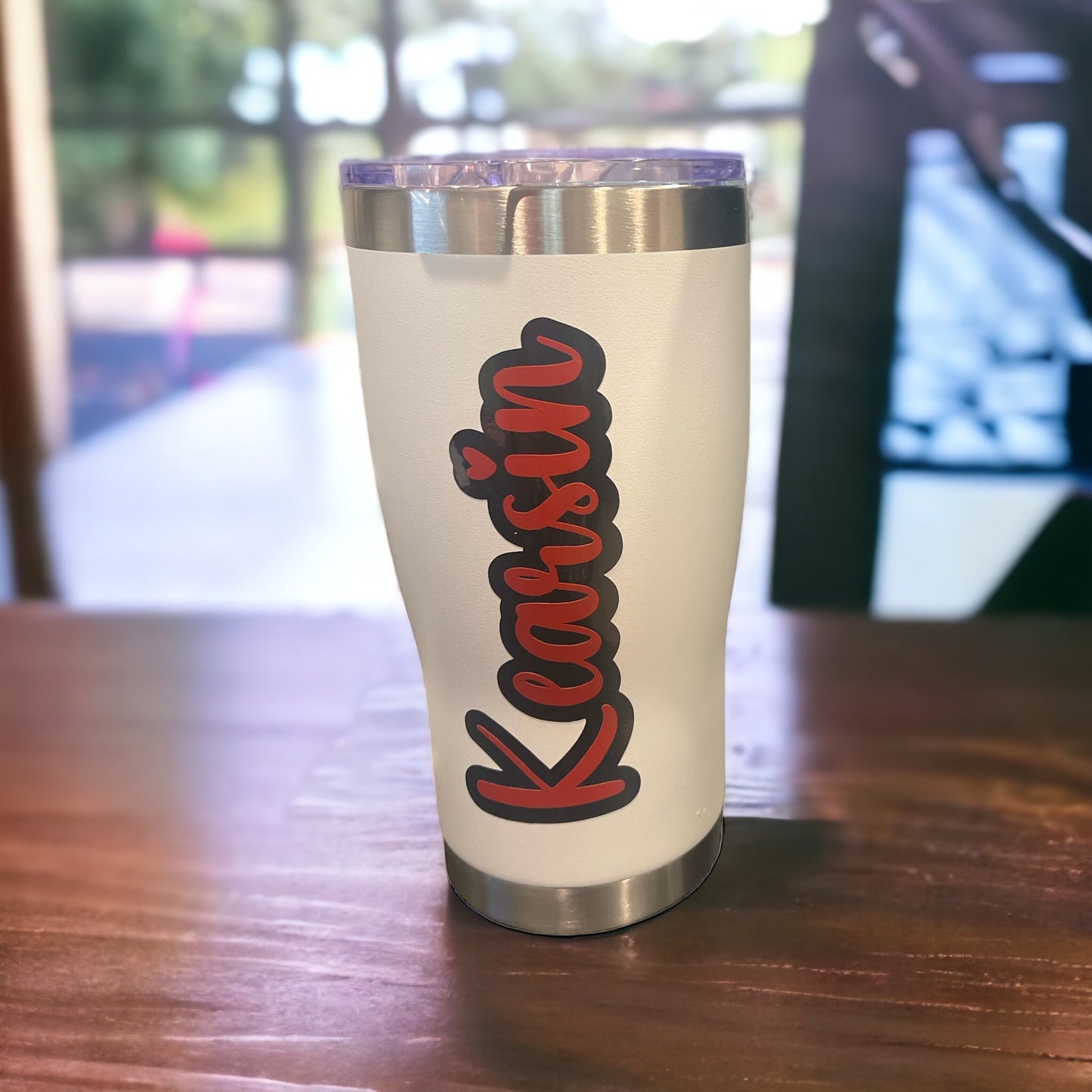 Custom Order Curved 20oz Stainless Steel Tumbler