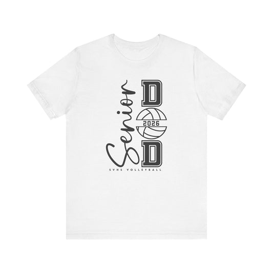 Volleyball Senior Dad Tee
