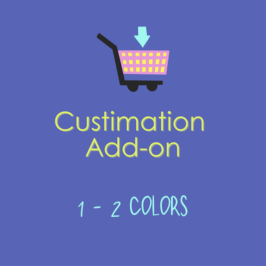 Customization Add-on | 1-2 Colors