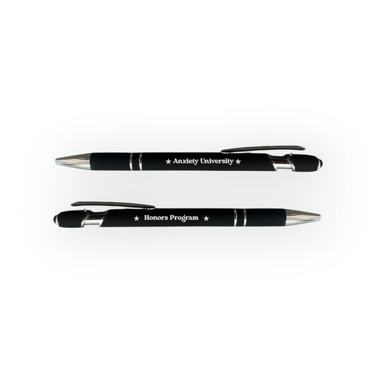Anxiety University |  Ball Point Pens - 2 Pk