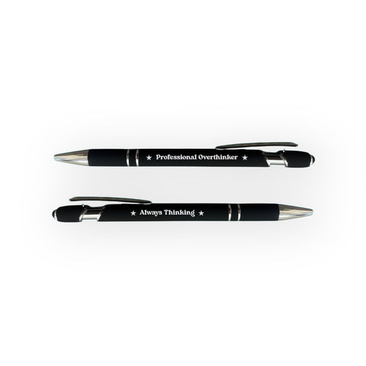 Professional Overthinker |  Ball Point Pens - 2 Pk