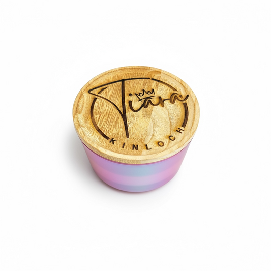Custom Engraved Bamboo Lid & Scented Candle