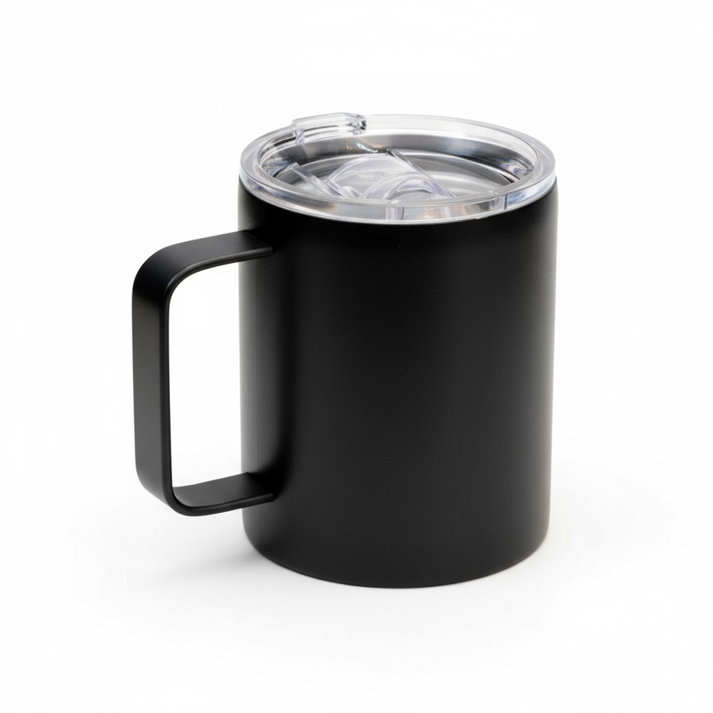 Engraved 12oz Powder Coated Coffee Mug