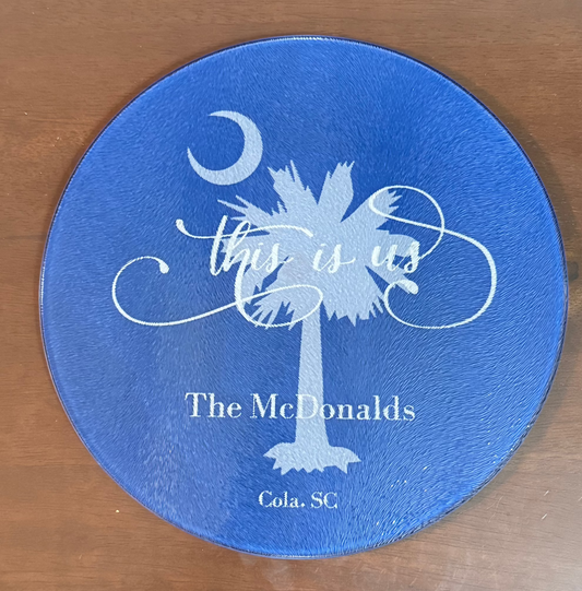 Custom Glass Cutting Board