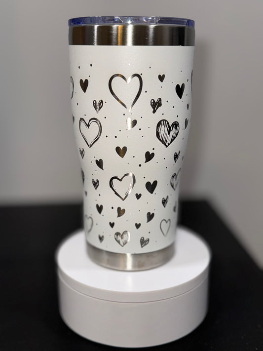 Custom Order Curved 20oz Stainless Steel Tumbler