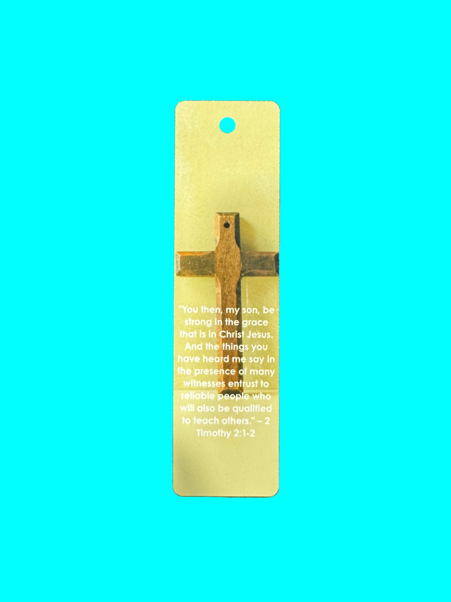 Custom Order 2-Sided Metal Bookmark