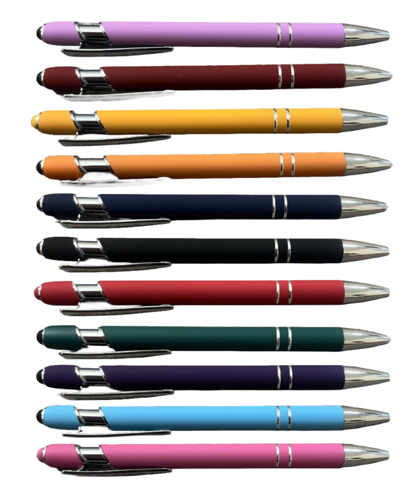 Custom Engraved Ball Point Pens - 2 Pk