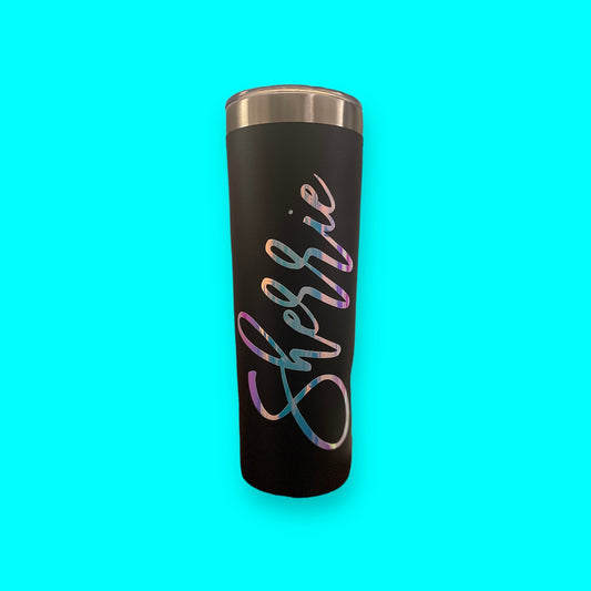 CUSTOM ORDER SKINNY 20OZ STAINLESS STEEL TUMBLER