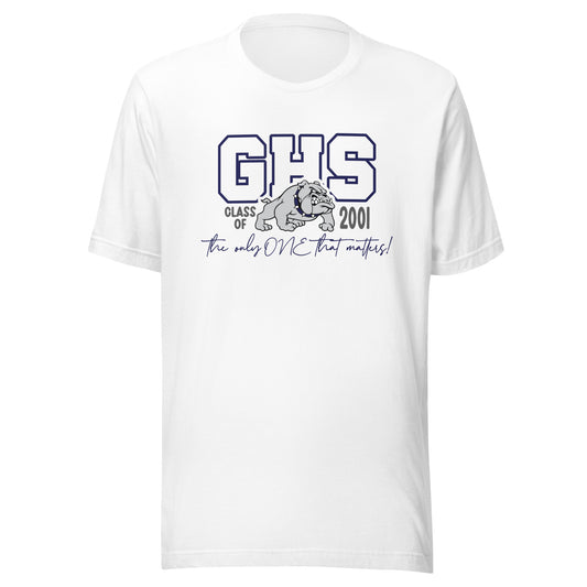 Homecoming '24 - GHS C/o 2001 -  Unisex T-shirt